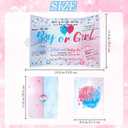 4 x Ideas Gender Reveal Guest Book Easter Gifts Best Gender Reveal Gifts for Parents to Be 2026 Boy or Girl Genders Reveals Gift Ideas Genders Reveals Decorations Party Games Christmas Guestbook