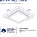 Bathroom Exhaust Fan Replacement Light Cover, Large