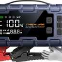 10-in-1 Car Battery Jump Starter with Air Compressor 6000A 160PSI 45W Charger, Jump Starter Jump Box (All Gas 12L Diesel), Car Battery Jumper Starter Portable Jumper Cables, Gloves, Lights