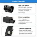 134143 134030 TPS Throttle Position Sensor Kit for Ford Volvo International Navistar Trucks # 134734 TP0301 8C409F832BA 2603895C91