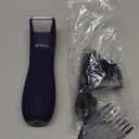 Body Hair Trimmer for Men: Pubic Hair Trimmer with Mirror & LED Light - Electric Ball Shavers with Ceramic Blades & Travel Lock - Body Groomer IPX7 Waterproof Use for Groin/Chest/Legs