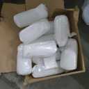 Bottles with Black Cap, Alcohol Bottles, Airtight Spirit Bottle for Weddings, Party Supplies, 10 Pack