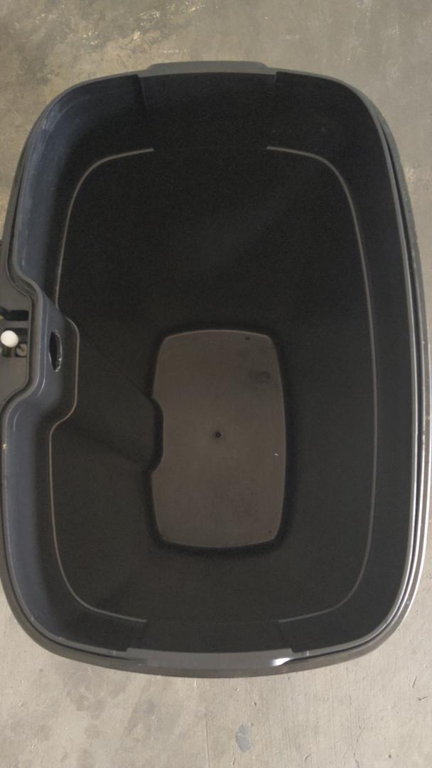 Step Trash Can, Stainless Steel