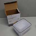 Freshmage Fruit Storage Containers for Fridge with Removable Colander, Airtight Food Storage Container, Dishwasher Safe Produce Saver for Refrigerator, Keep Berry Fruit Fresh Longer 4 pcs Small Clear