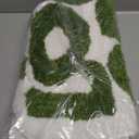 Tawella Bathroom Rug Mat 25"x21" Soft Absorbent Microfiber Bath Rugs, Non-Slip Rubber Backing Bath Carpet, Machine Washable Bath Mats for Bathroom Floor, Tub and Shower (Green)