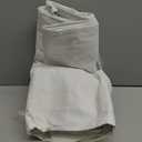 Living Room Curtains 84 Inches Long Faux Linen Darkening Curtain for Bedroom Boho Burlap Full Blackout Soundproof Thermal Insulated Drapes for Nursery Room Divider 52x84 Length 2 Panel Ivory Off White