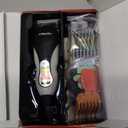 Mueller Ultragroom Professional Hair Clippers for Men with Colored Design, Hair Trimmer for Men, 12 Guide Combs, Trimmer for Hair, Beards, Head, Body, and Face