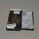 LUMARKE for iPhone 16 Case Cute - Wireless Charging Compatible - Dual-Layer Soft Silicone + Hard Shell - Trendy Floral Design - Glossy Phone Cover for Women - Elegant Leaf Veins