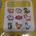 Quilinz 9 Packs Large Piece Jigsaw Puzzles for Toddlers 13,Kids Wild Animal Puzzle Ages 35,Baby Farm Dinosaur Puzzle,Preschool Educational Montessori Toys for 3 Year Old,Kindergarten Matching Puzzle , Pack of 2