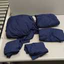 Extra Deep King Sheet Set - 6 Piece Breathable & Cooling Sheets - Hotel Luxury Bed Sheets Set - Easy & Secure Fit - Soft, Wrinkle Free & Comfy Sheets Set - Navy Blue Sheet Set with Extra Deep Pockets