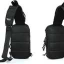 Sling Backpak Tactical Chest Pistol Bag Shoulder Bags Crossbody Sling Backpack Holster Bag for Concealed Carry