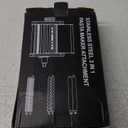 3 in 1 Pasta Attachment for KitchenAid Stand Mixer, All Metal Pasta Maker KitchenAid Attachment, Pasta Sheet Roller, Spaghetti Cutter, Fettuccine Cutter Maker Accessories and Cleaning Brush by Gvode