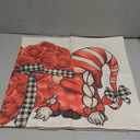 Valentine's Day Pillow Covers 20x20 Roses Love Heart Gnomes Valentines Day Decorations Be My Valentine Throw Pillow Covers Hugs and Kisses Wedding Cushion Case for Sofa Couch Set of 4