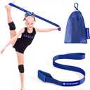 Stretching Strap for Cheer  Flexibility Stunt Strap for Cheerleaders  Durable Cheer Stretching Bands for Improved Flexibility, Range of Motion  Essential Cheer Accessories (Navy)