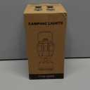 LED Camping Lantern, Water Resistant Emergency Light for Power Outage, Hurricane, Hiking