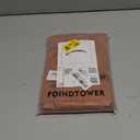 Foindtower Set of 2, Decorative Linen Soild Throw Pillow Covers Soft Accent Cushion Euro Case Boho Farmhouse Pillowcase for Chair Couch Sofa Bedroom Living Room Home Decor 18 x 18 Inch Autumn Orange (Honey Ginder)