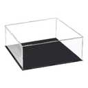 uxcell Acrylic Clear Display Case Box Dustproof Protection Showcase Cube Collectibles Show Box 9.8x9.8x5.9inch