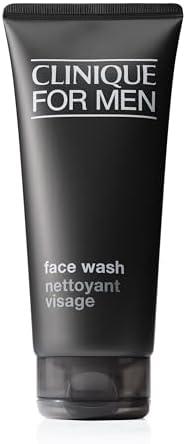 Clinique For Men Face Wash For Normal To Dry Skin Types With Aloe Vera, 6.7 Fl Oz