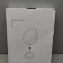 9" Lighted Makeup Mirror with 1X 10x Magnification, 5000mAh Rechargeable Led Magnifying Vanity mirror with lights, 3 Lighting Color, Brightness Dimmable Height Adjustable Cosmetic Mirror Chrome