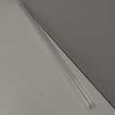 36" Shower Door Bottom Seal Strip for 3/8" (10mm) Glass Ultra Clear Polycarbonate Shower Door Sweep, Single Pack