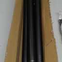 Shower Curtain Rod Adjustable 30-80" with Holder, Anti-Rust Shower Rod & Spring Tension Shower Rod No Drill, Black Shower Curtain Rod for Bathroom Tension Rod