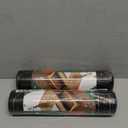 Shelf Liners for Kitchen Cabinets Drawer Liner 12in x 20FT Non Adhesive Black Gold Line Thickened Refrigerator Shelf Liner Paper Strong Easy to Clean for Tool Box with Knife and Tape Measure, Pack 2