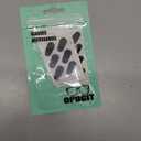 SAIGO Soft Foam Nose Pads Self Adhesive Non-Slip Eyeglass Nose Pads, Thin Nosepads for Eyeglasses Sunglasses Glasses, 12Pairs, 1.5MM Black