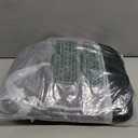 Insulated Black Lunch Bag for Men Women, Stylish Corduroy Tote with Aluminum Lining, Large Capacity Reusable Cooler for Work, Travel, Beach or Picnic, Soft Black Water-Resistant Lunch Box