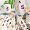 4 x Cute Stickers for Kids, Stickers for Water Bottles,Vinyl Waterproof Aesthetic Laptop Sticker Pack Classroom Prizes Skateboard for Teens Girls Students (Halloween)