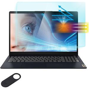 Anti Blue Light Screen Protector for 15.6" Lenovo IdeaPad 1 1i 3 3i 5 5i 15.6, IdeaPad Slim 3 3i 15.6", Yoga 7 7i 15.6, Legion 5 5i 15.6, ThinkPad 15.6, LQQ 15.6 Eye Protection UV Glare Filter