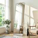 Full Length Mirror, 56"x15" Silver