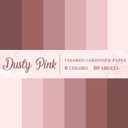 AnyDesign 60 Sheet 8.5 x 11 Inch Dusty Pink Thick Paper Card Stock 6 Gradient Colors Paper Cards Colored Scrapbook Paper for Prints DIY Arts Crafts Making School Office Home Supplies, 65lb