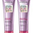 L'Oreal Paris Moisture Sulfate Free Shampoo and Conditioner Set, Hair Care for ColorTreated Hair with Rosemary Botanicals, EverPure, 1 Kit