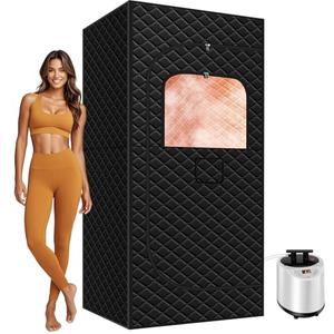 Sauna Box - Portable Sauna for Home, Portable Steam Sauna for Indoor Use, 30" x 30" x 68", Missing Parts, Only Sauna Box