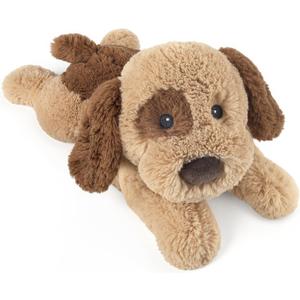 Dog Stuffed Animals, Microwavable Stuffed Animal Adorable Fluffy Puppy Plush for Warmth Comfort, Heatable Coolable Lavender Scent Dog Plush Toy, Cute Soft Puppy Plushies for Kids Boys Girls Adult Gift, 14" x 6" x 5.5"