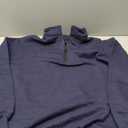 Men's Quarter Zip Up Pullover Long Sleeve Mock Neck Sweatshirt Casual Slim Fit Fleece Sweatersv M