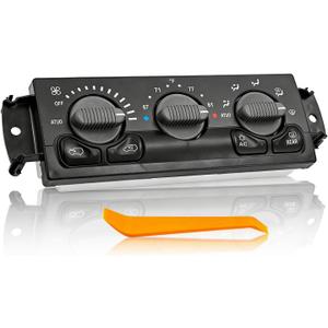 599-215 HVAC Control Module Compatible with Chevy Avalanche, Suburban, Silverado, Tahoe 2000-2002, fits for GMC Yukon, Yukon XL, Sierra 1500/2500 2000-2002 Replace#12208020, 15060162, 15126603