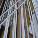 Extra Tall Baby and Dog Gate, 40.55" H, 73.62"-80.70" W, White