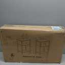 White Nightstands Set of 2, Small Night Stand Set 2 with Drawer and Shelf Storage for Bedroom, Dorm, Modern