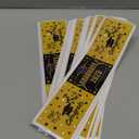 Ctosree 100 Pcs Graduation Water Bottle Labels Class of 2025 Graduation Water Bottle Decorations Stickers Personalized Party Favors Wrappers for School Students Party Supplies(Black, Gold, White)