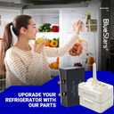 BlueStars New Upgraded W10613606 Refrigerator Compressor Start Relay and Capacitor - Compatible with Whirlpool KitchenAid Kenmore Refrigerators - Replaces W10416065 PS8746522 67003186