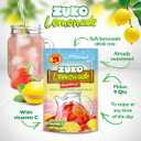 Zuko Strawberry Lemonade Powdered Drink Mix Family Pack, No Added Sugar Needed, 14.1 oz (Pack of 6) (EXP 08/14/28)