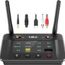 1Mii B03S Bluetooth 5.3 Transmitter Receiver for TV Home Stereo, Wireless Audio Adapter with Audiophile DAC, aptX Adaptive/LL/HD, Dual Link, Optical RCA AUX 3.5mm Inputs/Outputs