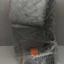 Dog Car Seat for Large/Medium Dog, Booster Seat for Dogs Under 55Lbs or 2 Small Puppy, Detachable and Washable Travel Pet Bed with Thick Cushion and Storage Pockets (Gray)