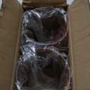 Pendant Lamp Shade Set of 2, Mini Chrysanthemum Straight Cylinder Lampshade 3.5x3.5x5.5 Inches Fixture Replacement Metal Lampshade with 1-5/8 Inch Fitter Opening