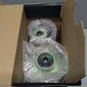 Immersion Blender Handheld 1000W 5 in 1 Corded Stick Hand Blender Kitchen with 12 Speed, BPA-Free, Mixing Beaker, Chopper, Whisk, Milk Frother, Perfect Emulsifier for Soup, Baby Food, Sauce, Puree (Green)