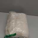 Boho Crochet Semi-Sheer Curtains - 108 Inch Long, 2 Panel Sets - Farmhouse Vintage Geometry Knitted Lace Beige Drapes with Retro Tassel for Living Room & Bedroom