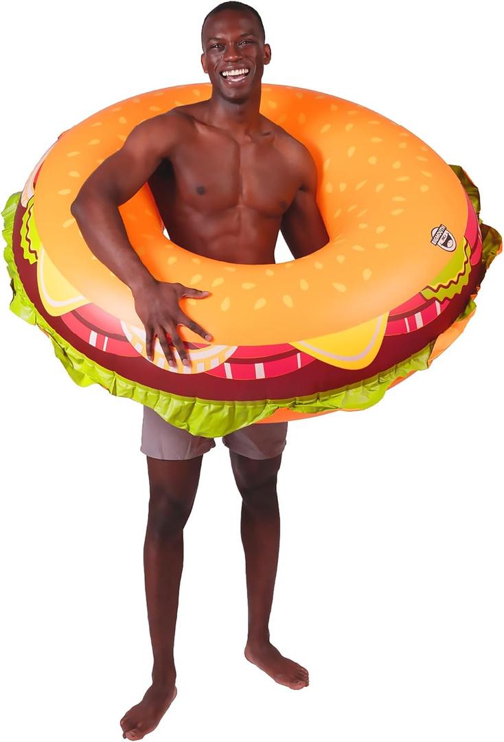 Cheeseburger Pool Float
