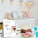 Coffee Party Decorations,Coffee Guess How Many Baby Shower Game,Guess How Many Coffees Beans Are In The Jar, Bridal Shower Games, Party Games & Activities 50 Cards And Sign