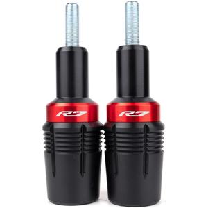 MOWOK Frame Sliders for Yamaha R7 YZFR7 2021 2022 2023 2024 2025 2026 Motorcycle Accessories Crash Protection pad Bobbins Pad Falling Protector Frame Sliders YZF-R7 (Red)